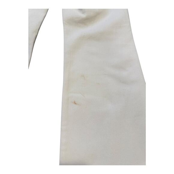 NEW Madewell Women’s Size 4 (27) Kick Out Crop Jeans In Pure White NWT - Picture 10 of 10
